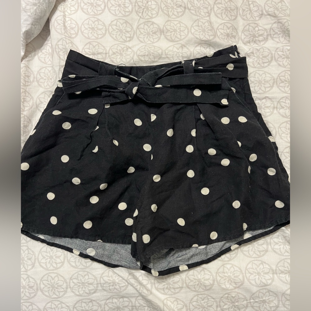 High rise shorts